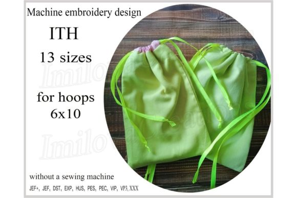 A Bag in the Hoop Design That Feels Like a Tiny Gift