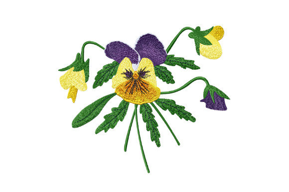 Bouquet of Pansies Embroidery: A Designer’s Gift Review