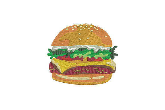 Cheese Burger: Embroidery Design Review