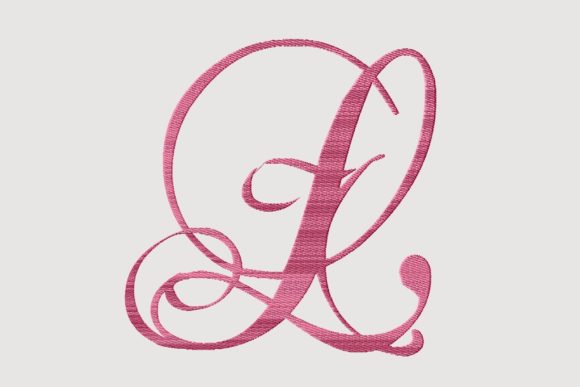 Monogram L Cursive Script – Elegant Wedding Monogram Review