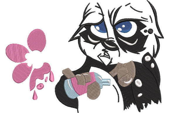 Panda Runs out of Graffiti: Seasonal Embroidery Review