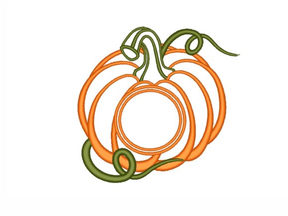 Pumpkin Monogram Embroidery Review